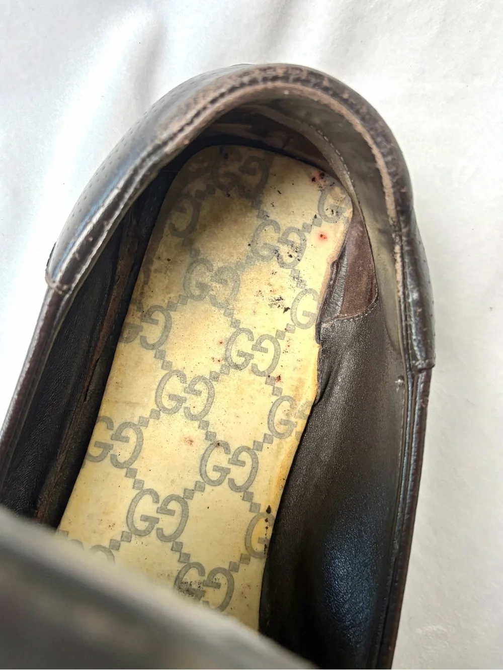 Gucci hysteria leather